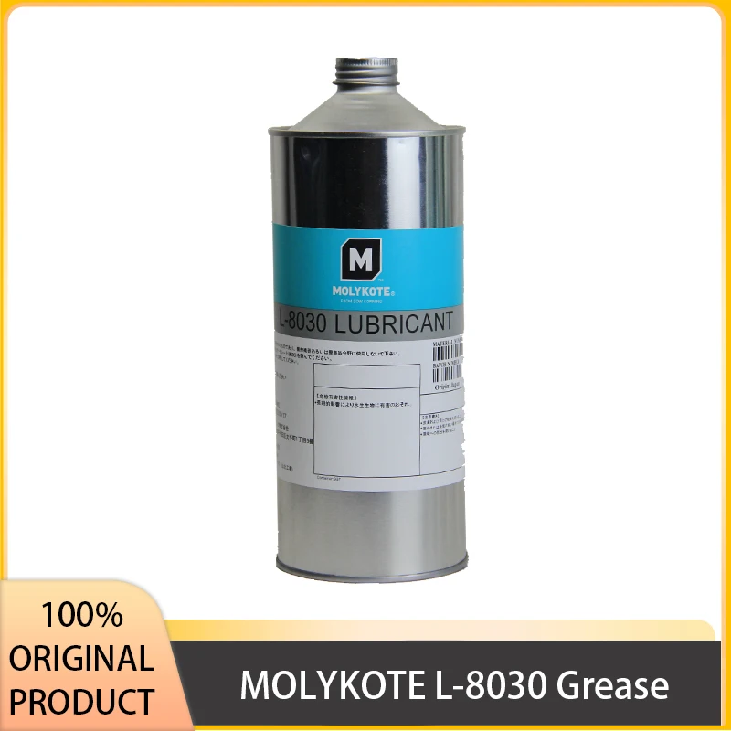 

MOLYKOTE L-8030 Grease 1KG Fluorine Solvent Heat-resistant and Corrosion-resistant Dry Film Lubricant Original Product