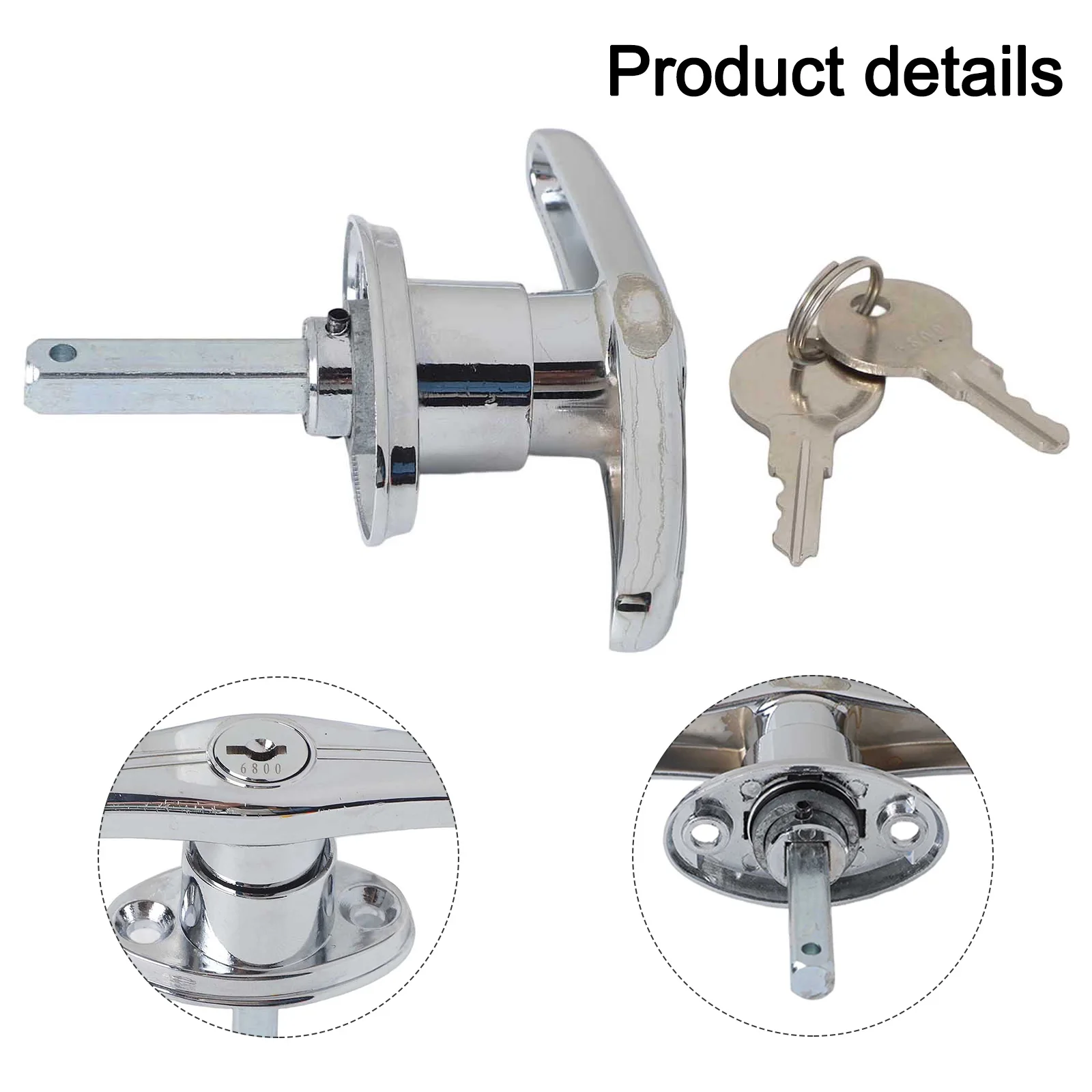Shed Campervan T Handle T Handle for caravan Garage for caravan Garage Shed Campervan Easy Installation Package Content
