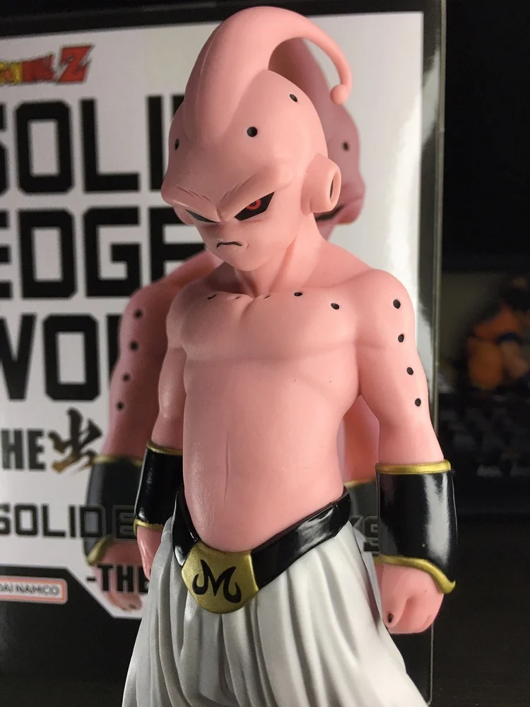 Bandai Original BANPRESTO Anime Dragon Ball Z SOLID EDGE WORKS Vol.16 Majin Buu Action Figure Collection Model Toys Gifts