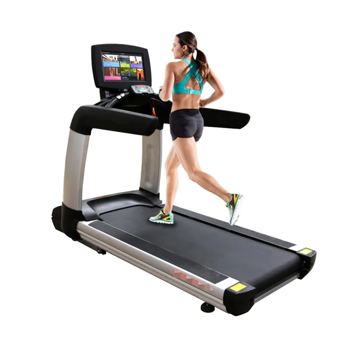 2021 Polar Touch Screen Treadmill 3hp Ac Motor Electric Treadmill