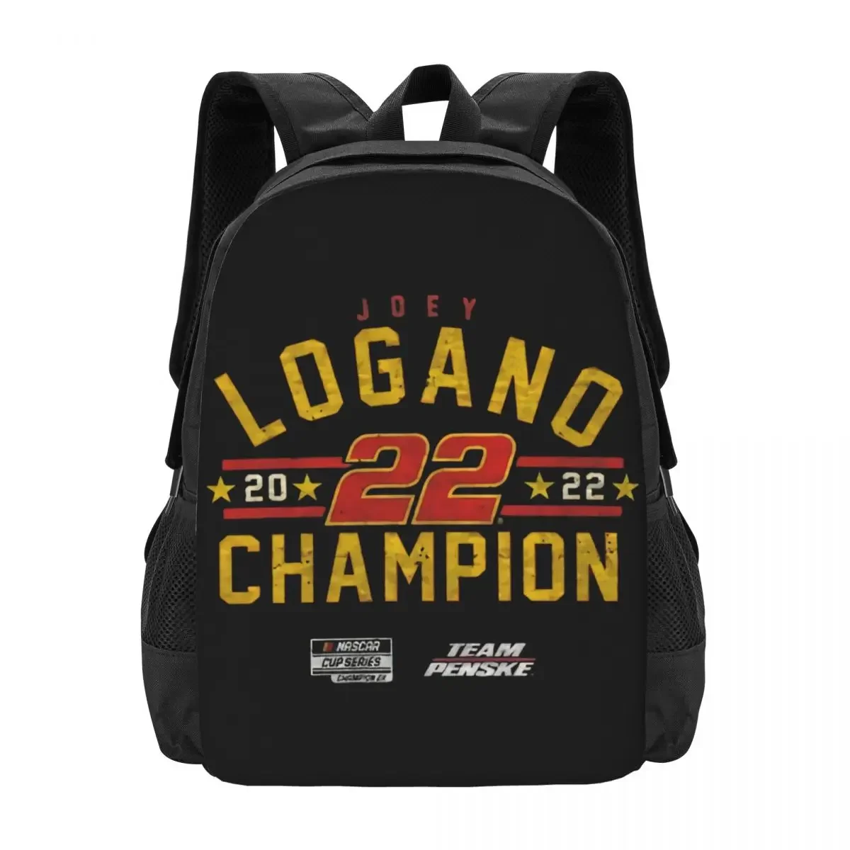 Joey Logano 22-Reise-Laptop-Rucksack, Business-College, Schule, Computertasche, Geschenk für Männer und Frauen