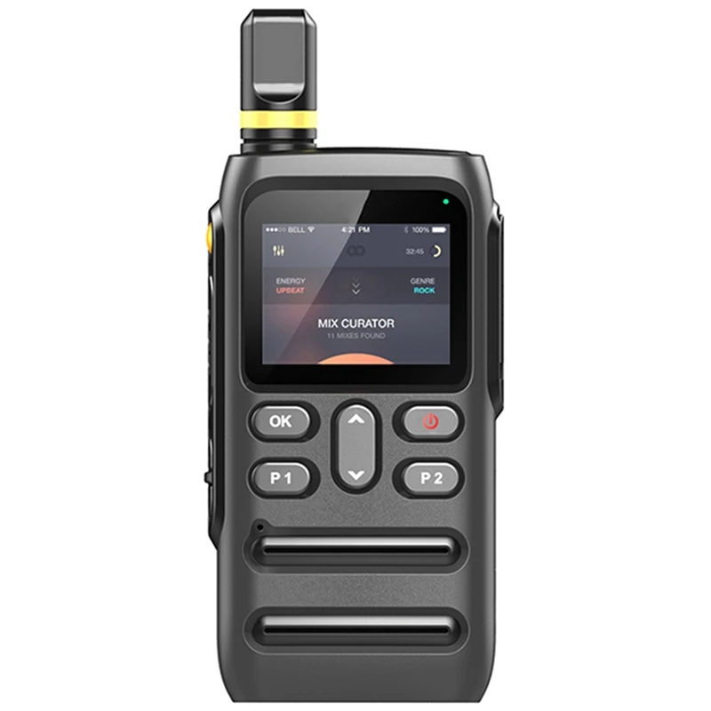 JX-700 4G 공용 네트워크 디지털 워키토키, 와이파이/블루투스 연결, GPS 포지셔닝, 매우 긴 대기 시간, ABS, 1 세트