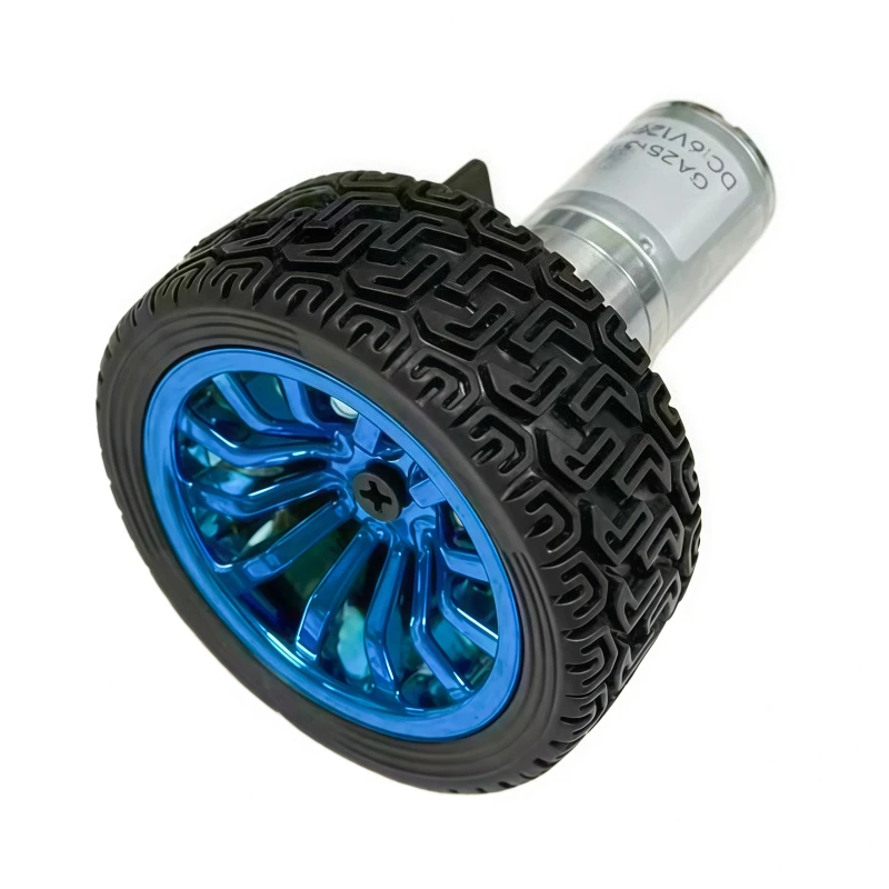 25GA370 DC Speed Reducer Motor - Intelligent Car Kit - Motor Bracket Coupling 65MM Wheel Model