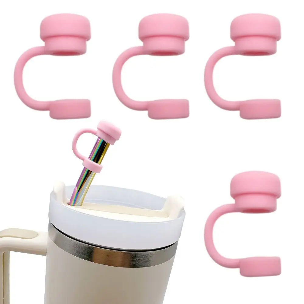 Good Sealing Straw Tips Covers Compact Dust-Proof Silicon Straw Tip Covers Cap Protector Straw Tips Lids Party Supplies