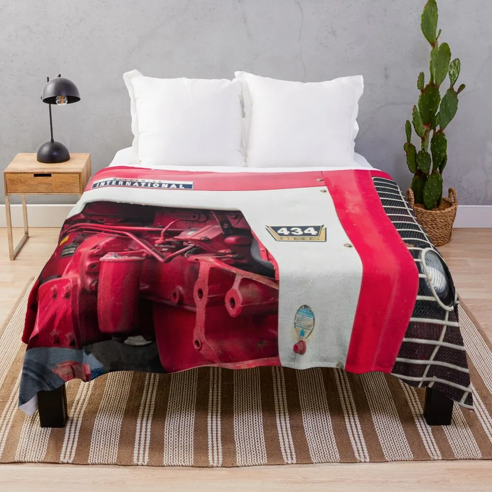 

Restored International 434 Tractor Throw Blanket Picnic Blanket Sofa Blanket Loose Blanket sofa bed