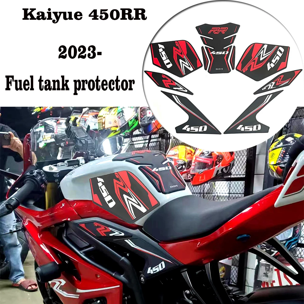 

2023-Motorcycle Anti Slip Fuel Oil Tank Pad Side Knee Grip Protector Decal Sticker Pads FOR Colove 450RR KY450RR