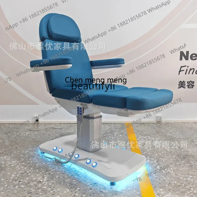 X 32 Electric beauty bed beauty salon medical beauty treatment chair multi-functional lifting inspection pattern embroidery bed