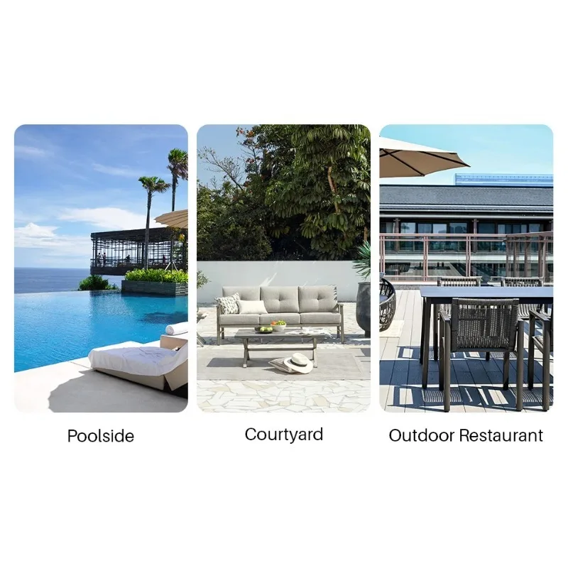 التسويح المدمج في المطبخ طاولة مستديرة طاولات خدمة الطعام كاملة مجموعات غرفة الطعام أدوات الزينة مكتب أثاث المنزل #6