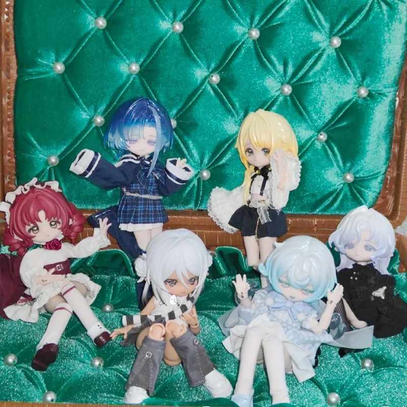 Come4free 1/12 bjd caixa cega bonnie estrela meteorológica série de linguagem kawaii coelho bjd desktop articulado figura de ação brinquedos