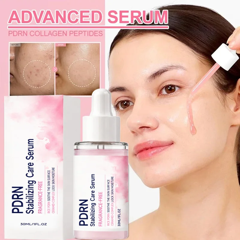 Stem Cell Serum PDRN Ampoule Collagen Moisturizing Anti-Aging Essence Reduce Fine Lines Wrinkle Tighten Brighten Face Skin 1PCS