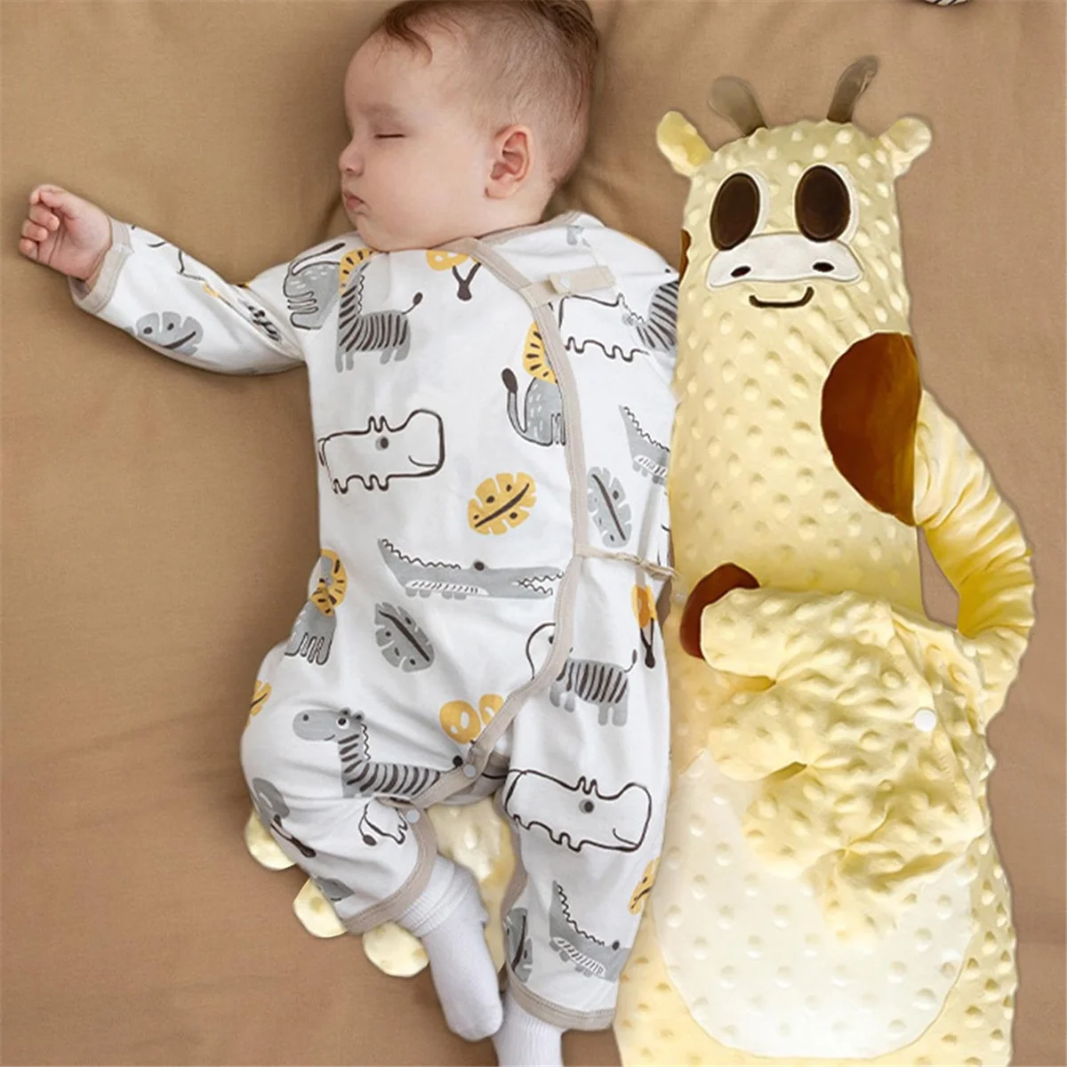 

Red Bean Plush Toy Baby Patter for Sleep, 2025 New Baby Butt Patter for Sleep, Toddler Sleep Butt Patter, for Baby Sleep