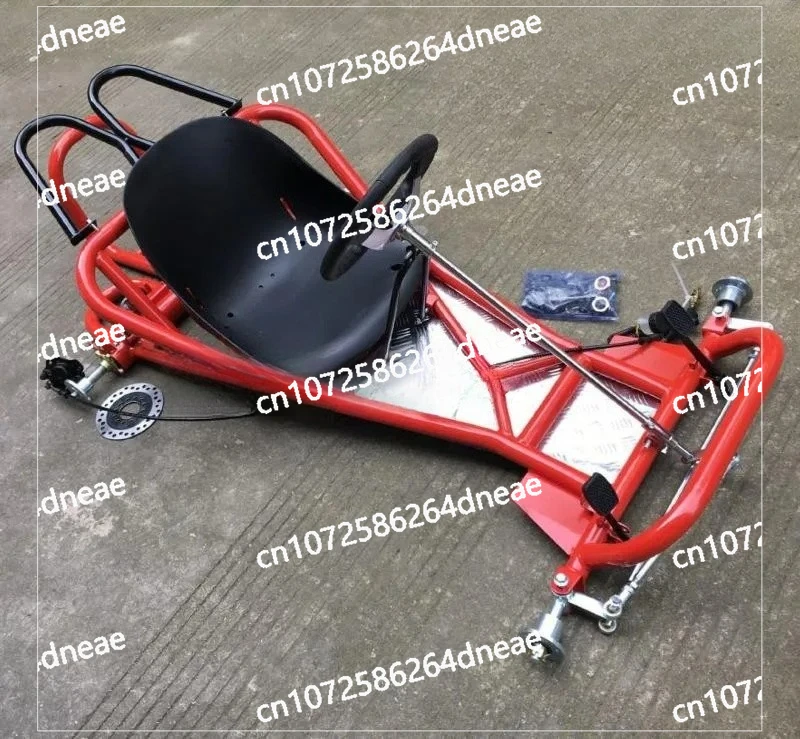 

Кузов Переднее рулевое управление Задний мост Задний мост 5-дюймовые шины Аксессуары для картинга Полный комплект рамы