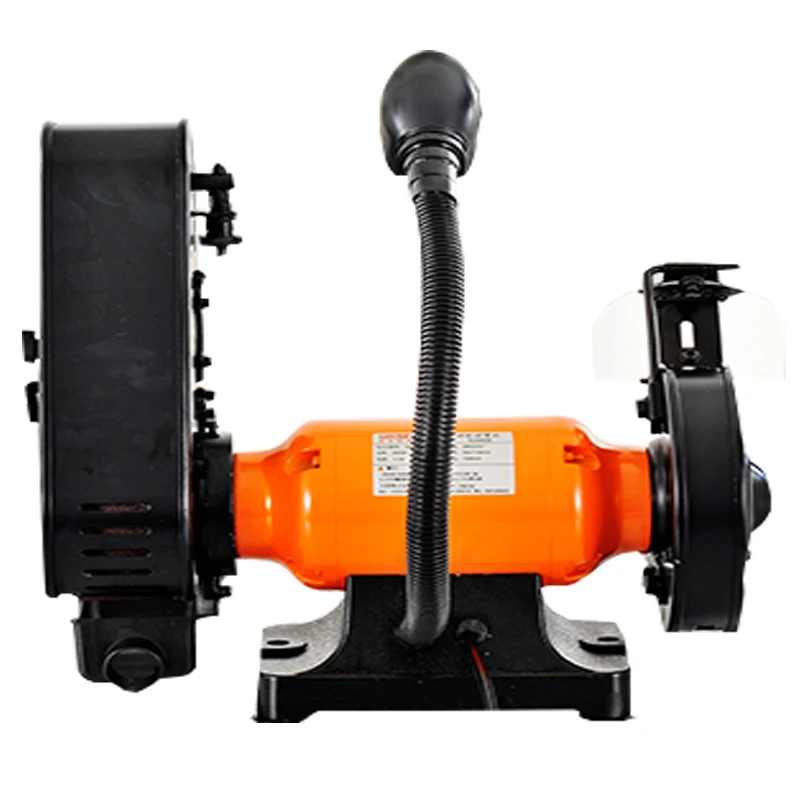 

6-дюймовая электрическая ленточная шлифовальная машина для полировки и заточки, станок для обработки дерева, заточник для режущих кромок, ленточный шлифовальный станок