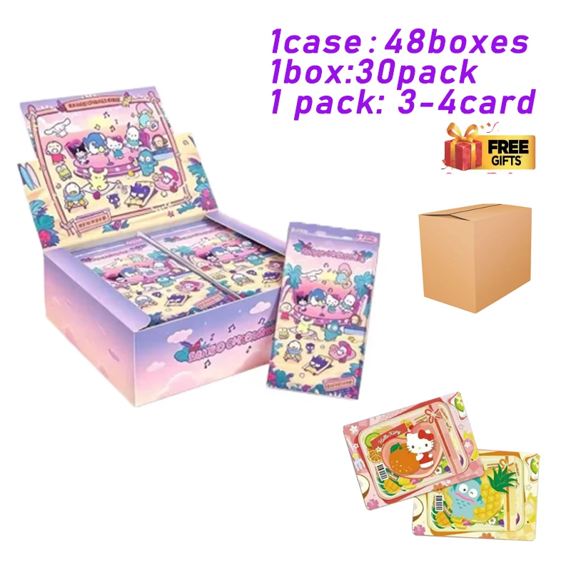 KAYOU Sanrio Collection Cards Quying Pack Mid Summer Special Tier2 Wave4 - Holo Rare Kawaii Cards Kids Toys Holiday Gift