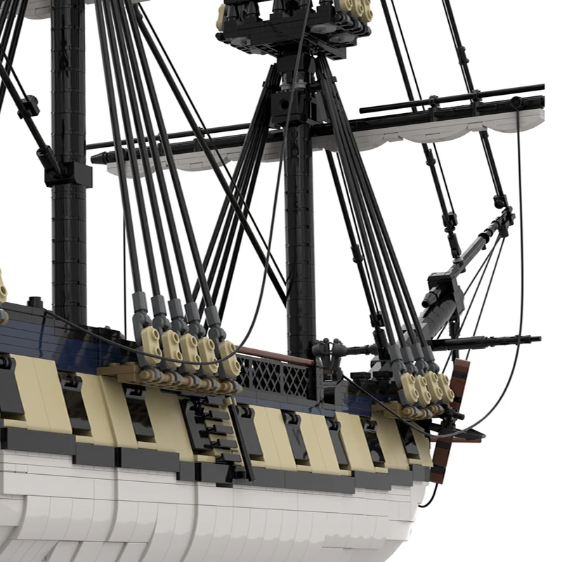 4643 PCS 선박 브릭 IFNEminente MOC 맞춤형 모듈식 빌딩 블록 간단한 인기 브릭 교육용 DIY 장난감 크리스마스 선물