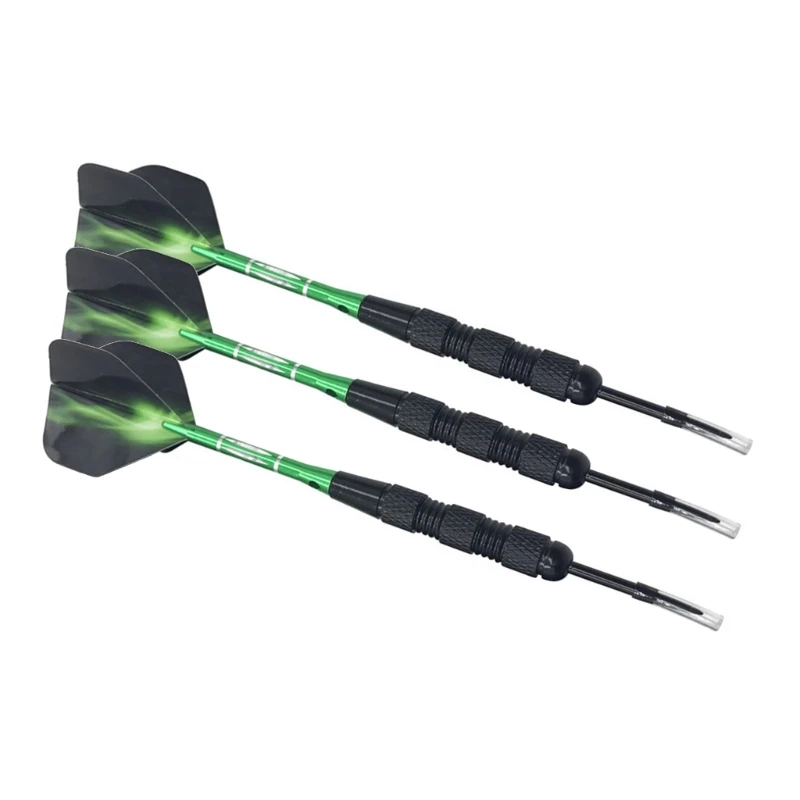 3Pcs 22g Steel Tip Darts Profession Metal Darts Sets with Darts Flight Aluminum Shafts Darts Portable Entertainment Tool 54DE