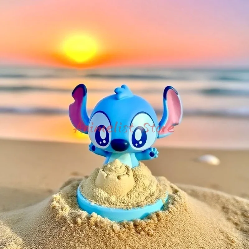 

Оригинальная серия Stitch Beach Party слепая коробка Lilo & Stitch аниме фигурка модель загадочная коробка настольный декор игрушка подарок на день рождения