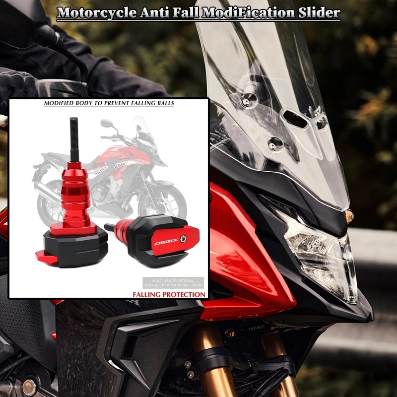 

For HONDA CB500X CB500F CB 500X 500F 2013-2023 2022 Motorcycle Falling Protection Frame Slider Fairing Guard Crash Pad Protector
