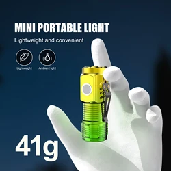 Long Lasting Rechargeable Lamps Work Light Mini Led Flashlight High Power Rechargeable Flashlights Searchlight Torch Lamp Lights