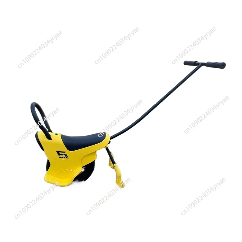 

Unicycle with auxiliary wheelbarrow