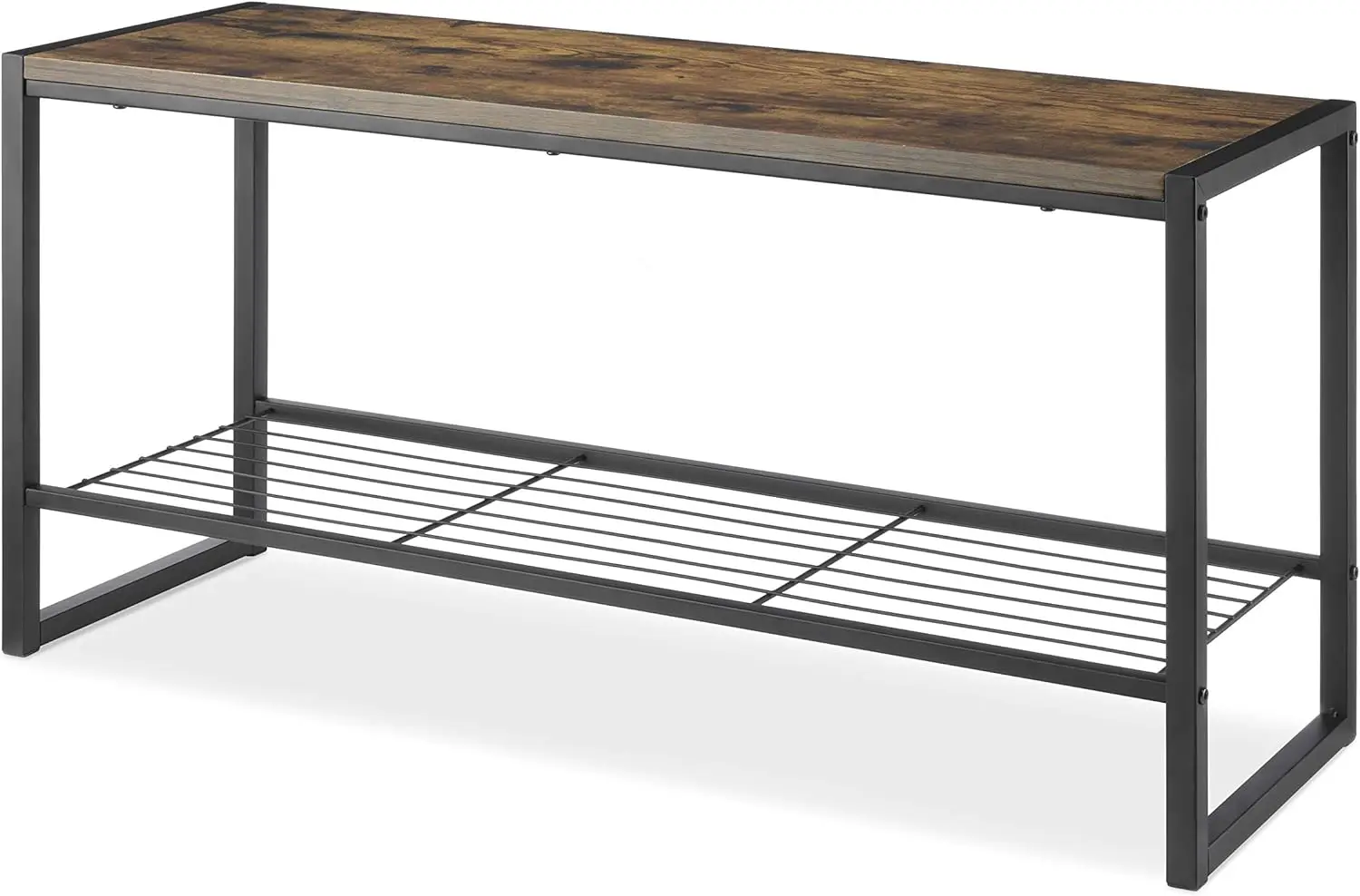 

Modern Industrial Entryway Bench