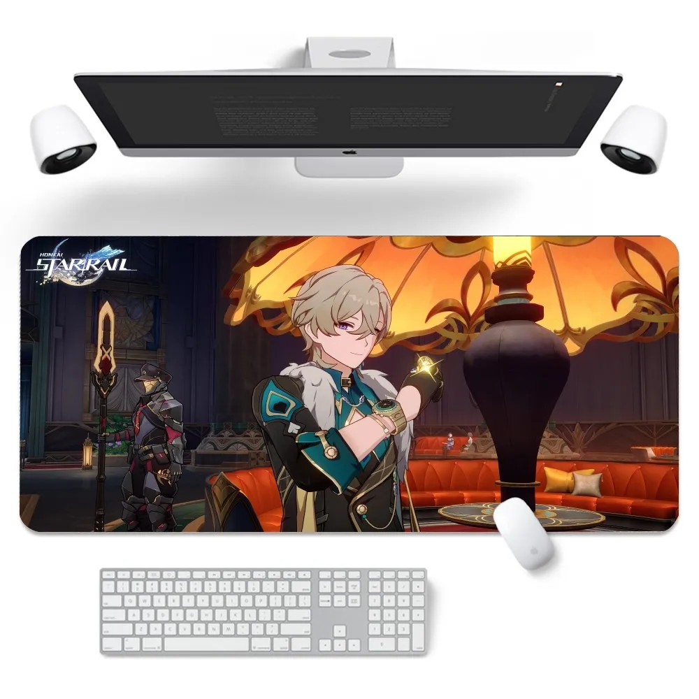 Aventurine Honkai Star Rail Mousepad New Arrivals Large Gaming Mousepad L XL XXL Gamer Mouse Pad Size For Keyboards Mat