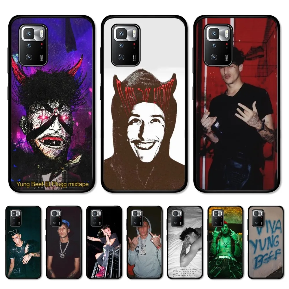 

Rapper Y-Yung BeefS Phone Case For Redmi Note 4 X 5 A 6 7 8 T 9 9S 10 11 11S 11Epro Poco M3 Pro