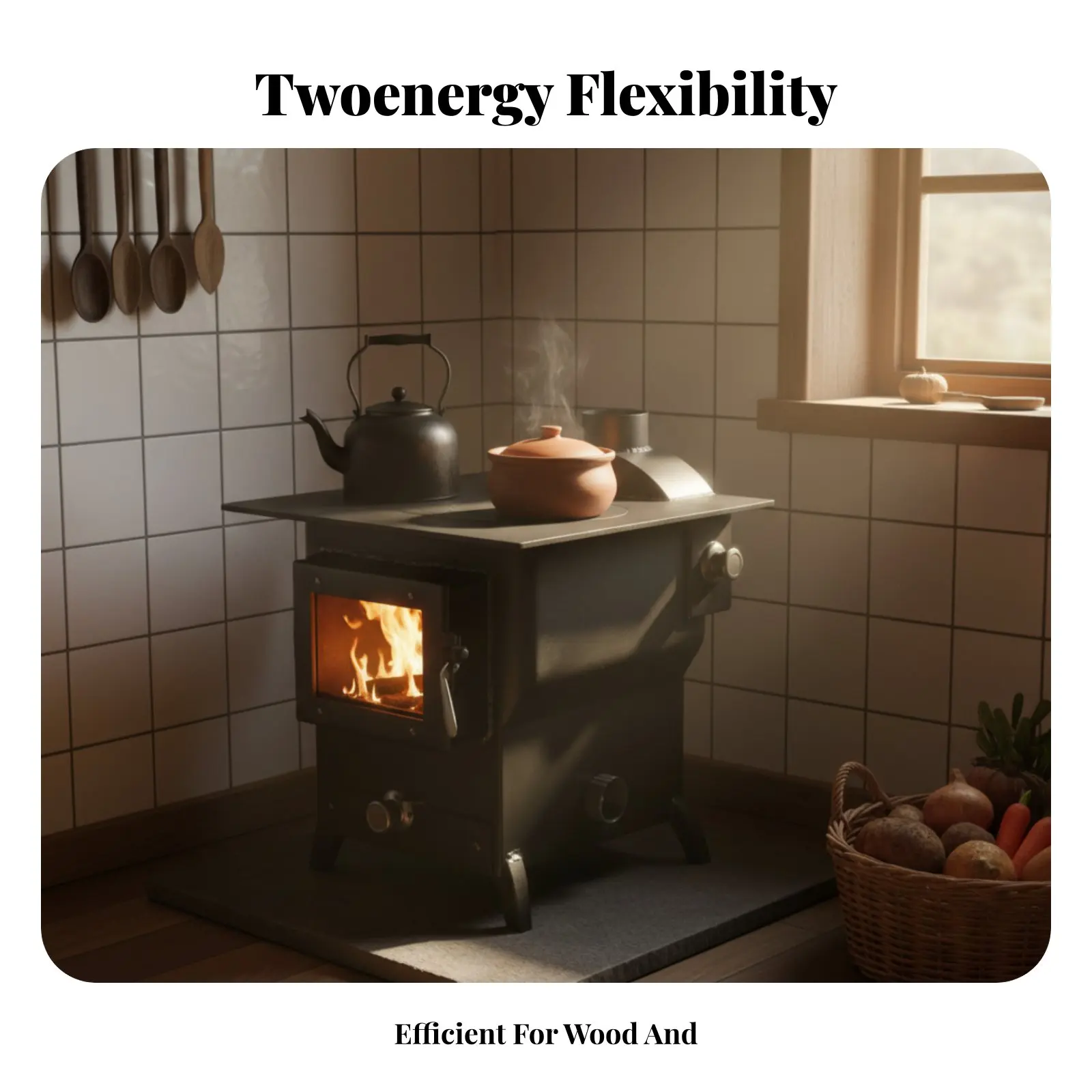 

Печь для газификации древесины, сельская, двухтопливная, из утолщенной стали, с большим смотровым окном