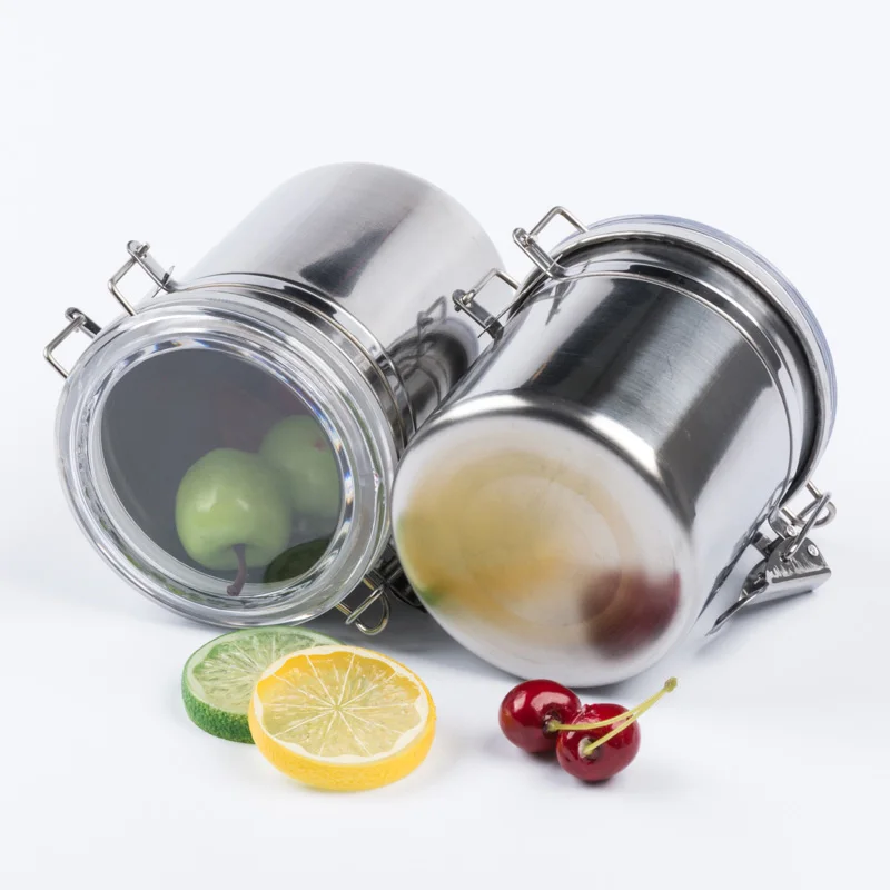 Kitchen Storage Canister For Food Medium Size Large Capacity Jar For Tea Food Storage