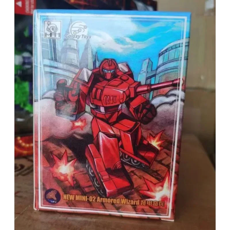 [Disponibile] trasformazione MengPiHou MPH Studio MINI02 Warpath blindato Action Figure Robot Toy
