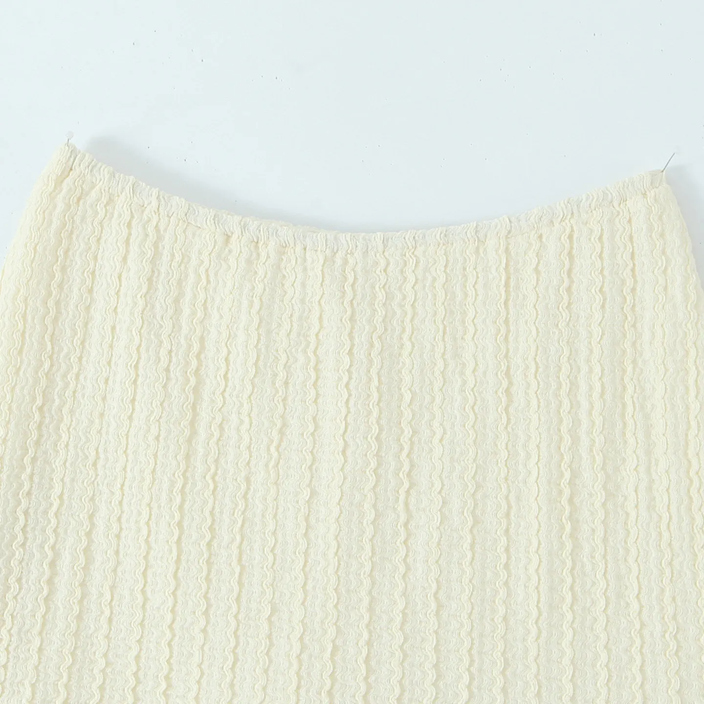Retro Lace Trim Splice Sexy Bodycon Slimming Knitted  Skirt High Waist Half Body Skirt for Women Summer 2026 ZADATA Brand