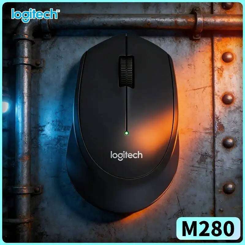 Logitech M280 Wireless Mouse Compact Slim Body 10m Range 1000 DPI Sharp Target Tracking Durable 18-Month Battery