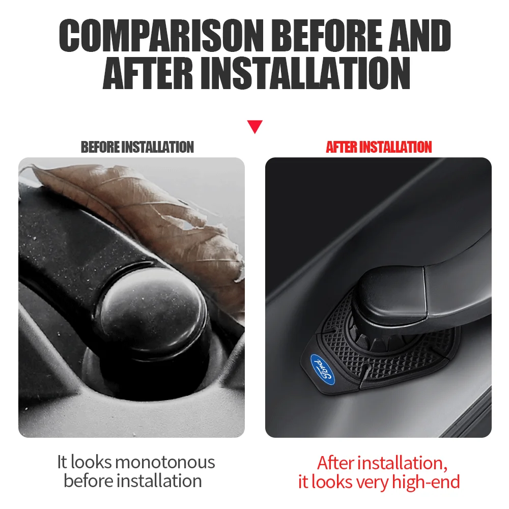 1/2Pcs Car Windshield Wiper Arm Hole Prevent Debris Protection Cover For Ford Mondeo Fiesta mk6 F150 Ranger Mustang Kuga Fusion