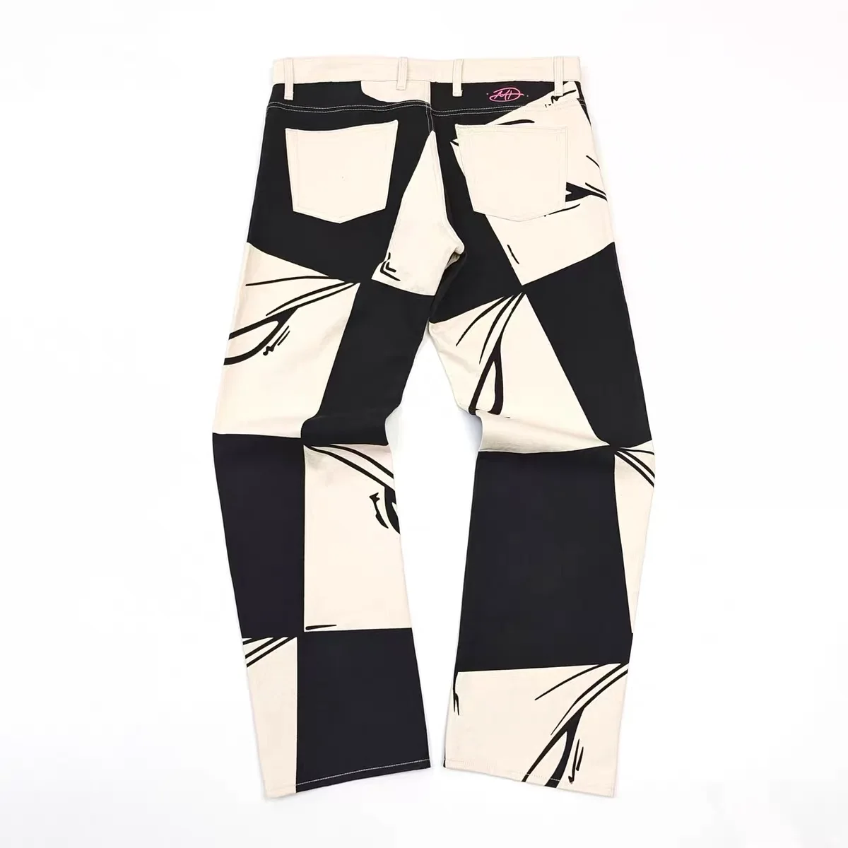 Matty Boy Anti Promo Black and White Jeans