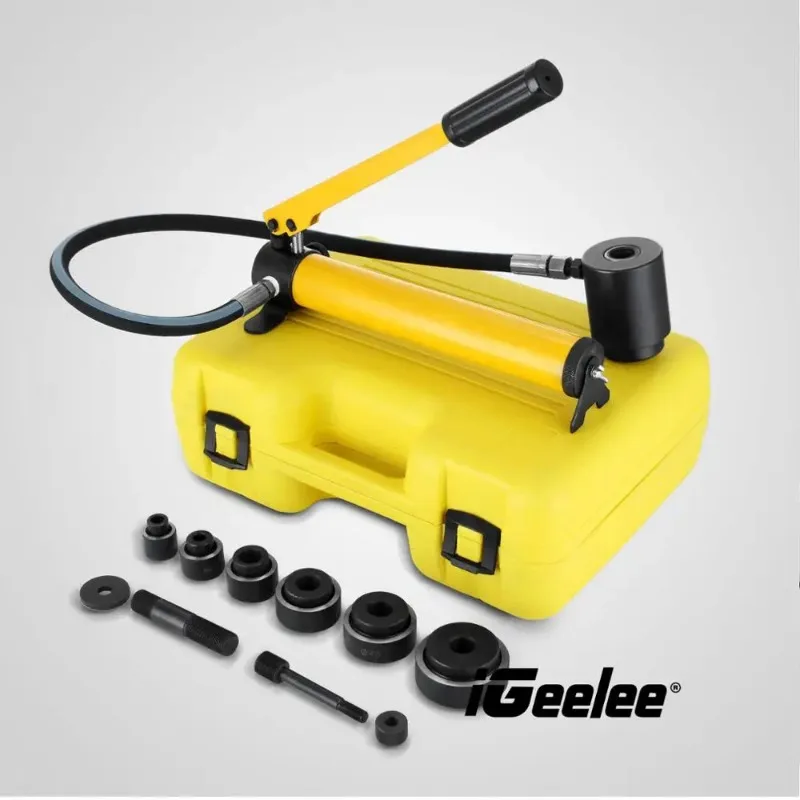 

iGeelee Hydraulic Digging Tool Hydraulic Making Tool range 16-60mm Hydraulic Hole Punch Tool SYK-8A/8BPuncher