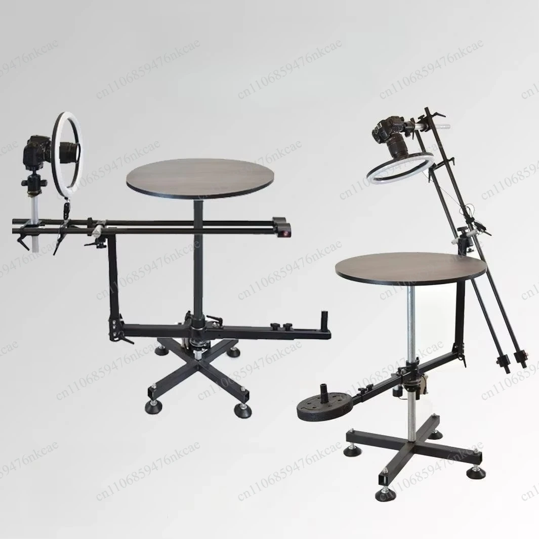 Crystal clear horizontal vertical surround platform photography rotating booth photo booth 60 cm 360 panoramic turntable