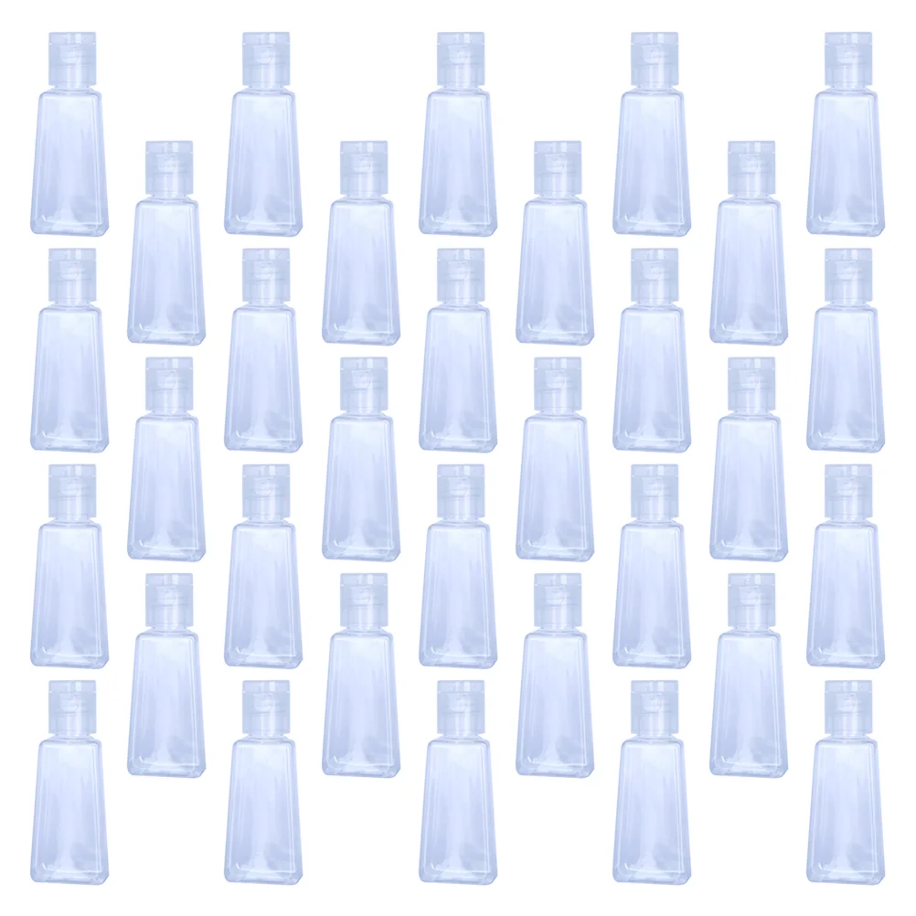 

40 Pcs Bottled Alcohol Dispenser Flip Cap Travel Bottles for Toiletries Sample 75x31cm The Pet Cosmetics Containers