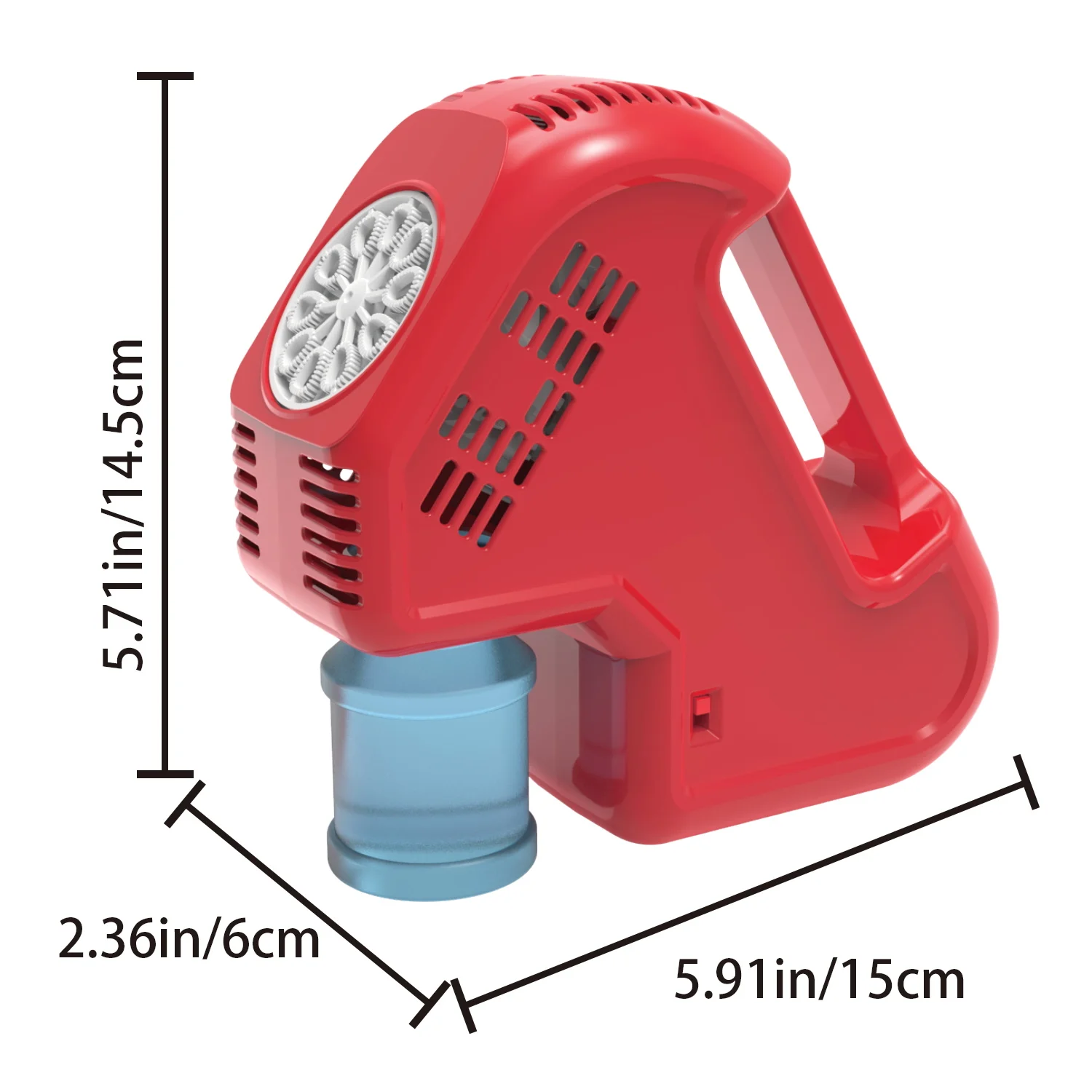 휴대용 버블 머신 장난감 어린이 야외 버블 머신 배터리 버블 물이없는 부모 자녀 대화 형 게임