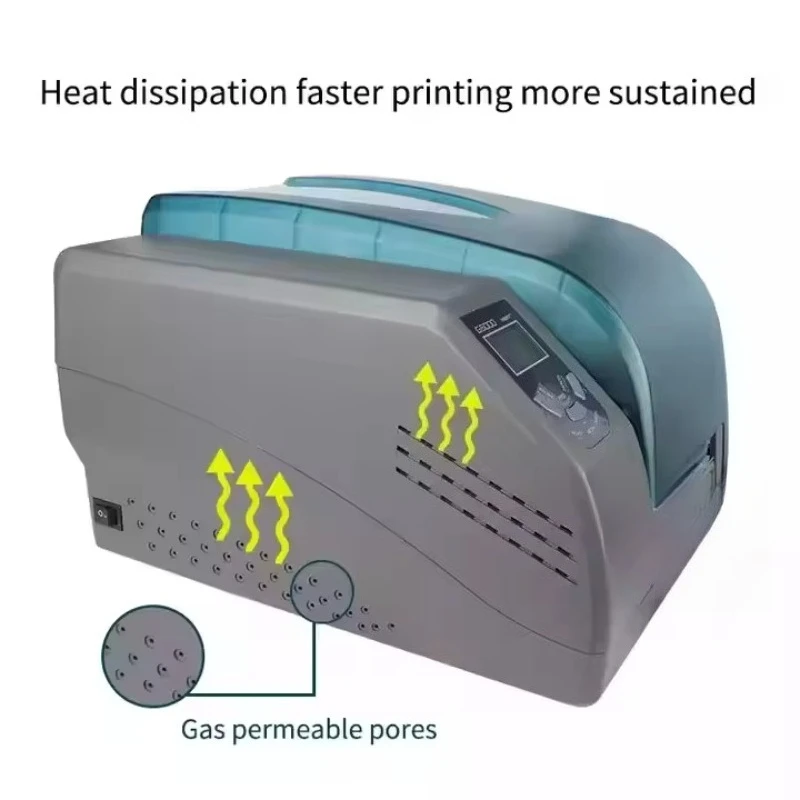 Industrial Label Thermal Barcode Printer 600dbi High-Definition Industrial Qr Code Printer Thermal Transfer Printer