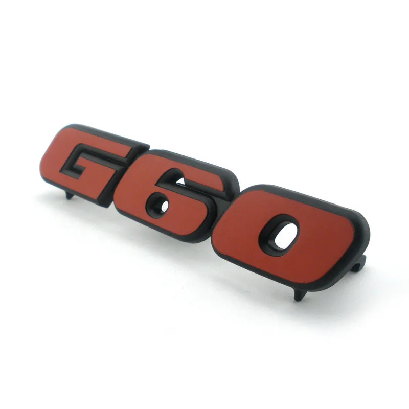 Red Corrado sticker Golf 2 Golf 3 35i logo badge G60 lettering motor logo emblem G60 grill car emblem