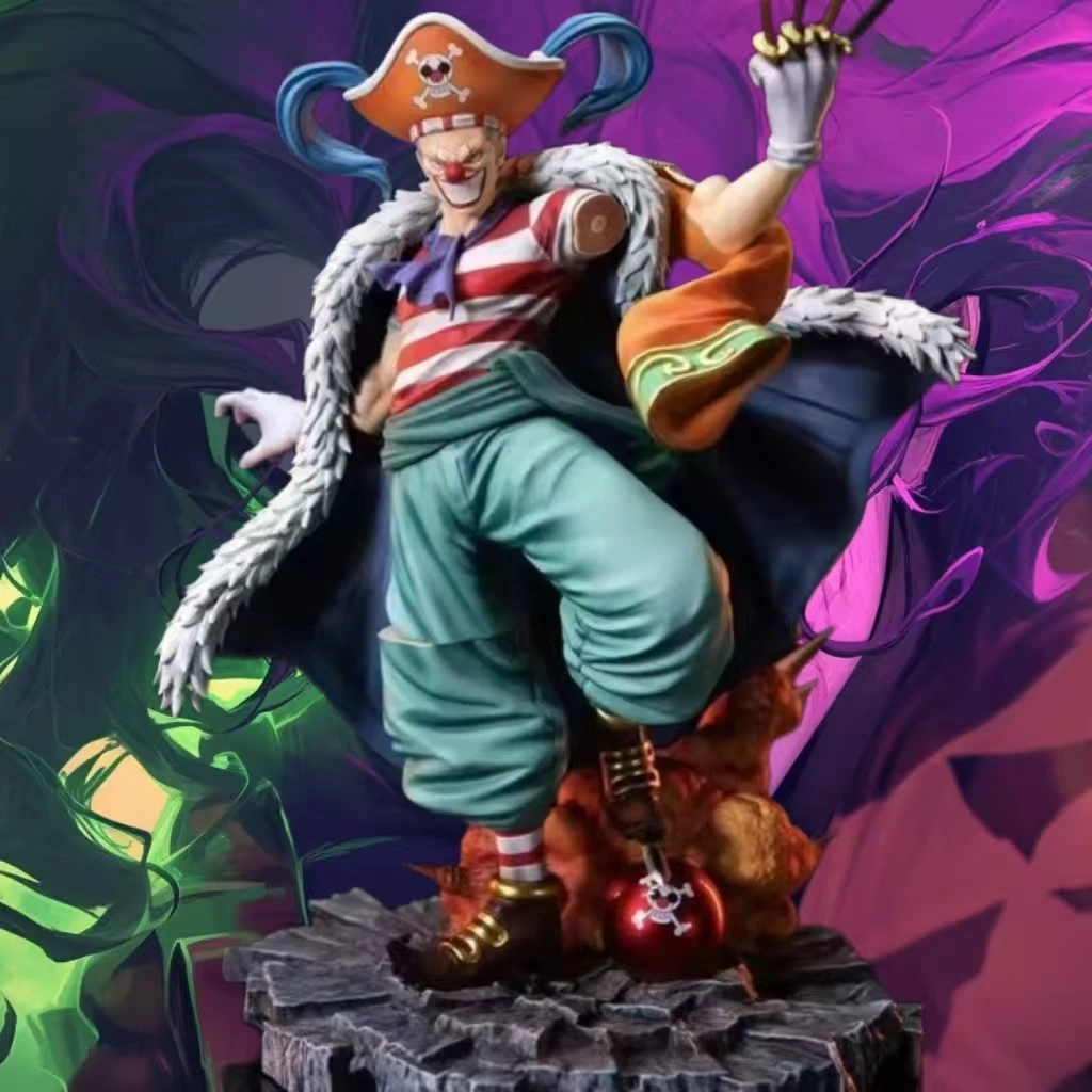 

27cm 10.6 inch Anime Buggy Action Figures Pvc Statue Desktop Ornamen Collection Statue Model Decoration Room Desk Toys Children