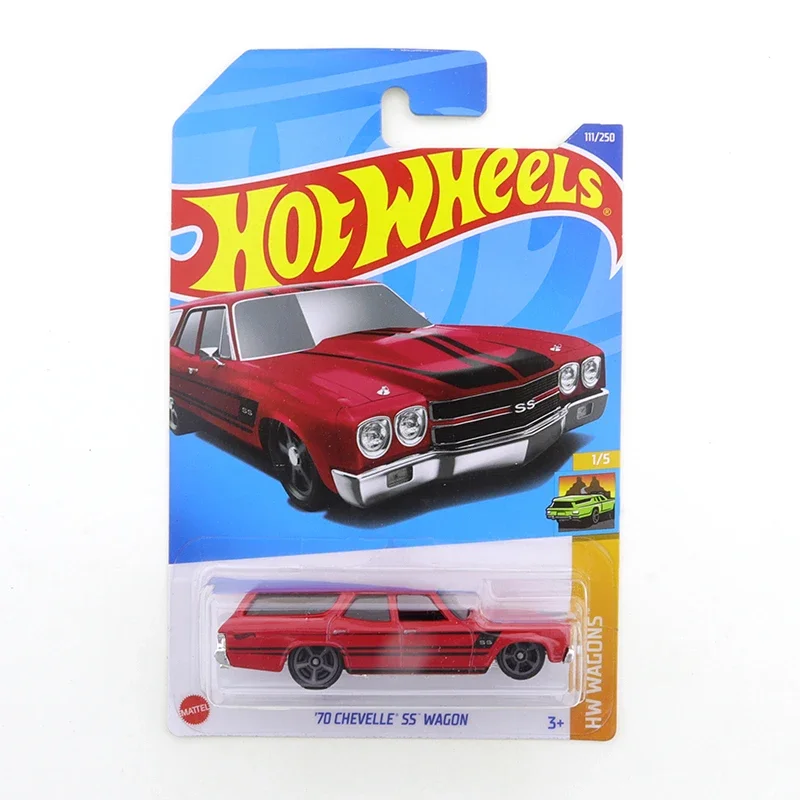 2022-111 Hot Wheels 70 CHEVELLE SS WAGON Mini Alloy 1/64 Metal Diecast Model Car Kids Toys Gift