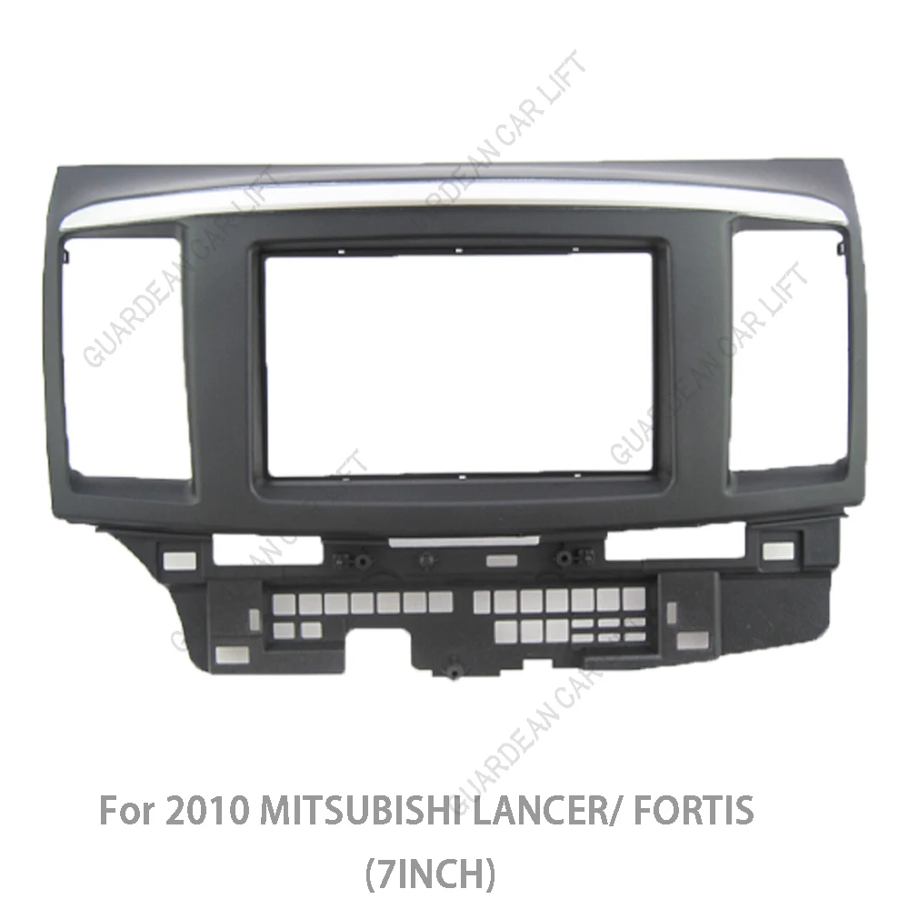 MITSUBISHI Lancer FORTIS 2010 차량용 라디오 파시아 GPS MP5 용, 안드로이드 스테레오 플레이어, 2 Din 헤드 유닛 패널 대시 프레임 설치