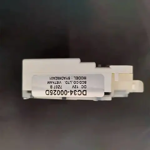 100% New  DC34-00025D Washing Machine Door Lock For Samsung Drum Washer WW90K74150OX/SC/OW Spare Parts