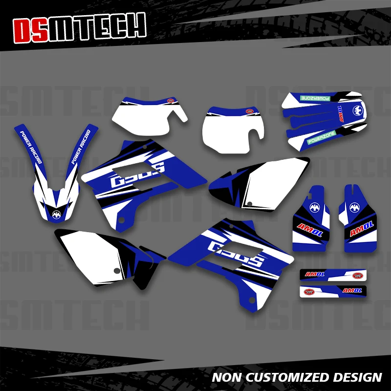 DSMTECH For GAS GAS GasGas EC 125 250 300 450 2002 2003 2004 2005 2006 Graphics Decals Stickers Motorcycle Background 003