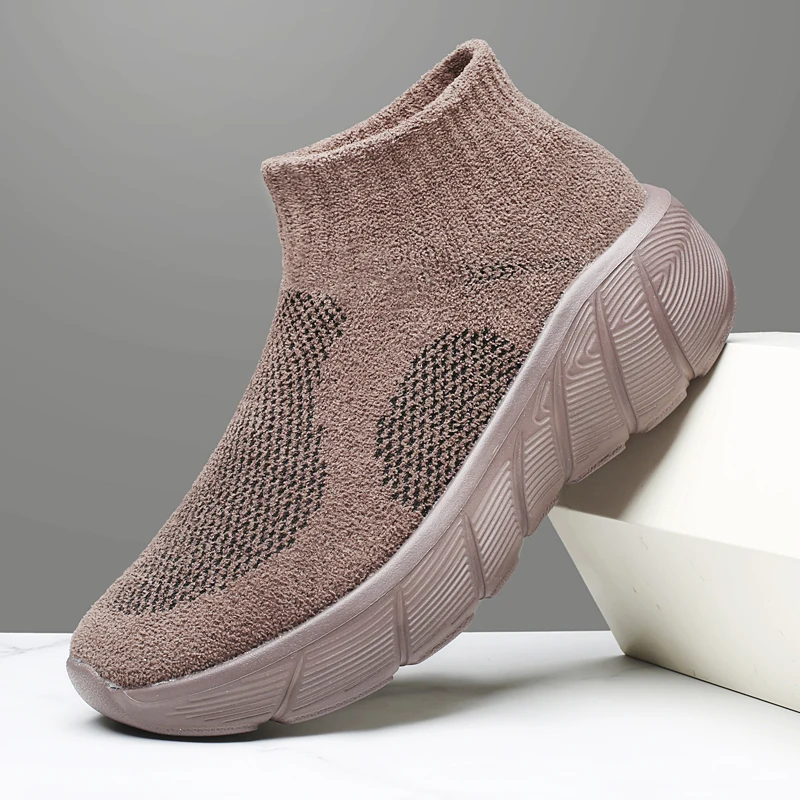 

Fashionable Running Sports Shoes,Men's and Women's,Breathable Socks,Sports Shoes,Men's,Slippers,Light Sports Shoes,Large Size 45