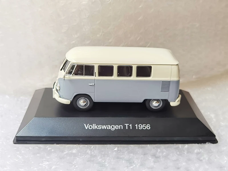 1:43 Scale 1956 T1 Van Alloy Car Model Diecast Toy Collectible Ornament Souvenir Toys Cars