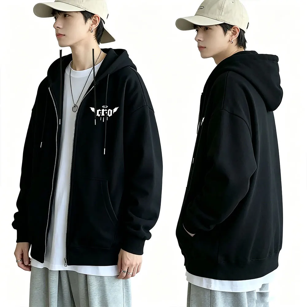 

Hot Trap Rapper C.R.O Entre Ruinas World Tour Barderos 2026 Merch Zipper Hoodie Men Women Hip Hop Oversized Zip Up Jacket Coat