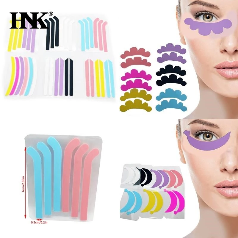 2/6 stücke Wimpern heben Silikonst reifen weiche Wimpern Locken wickler Pads Wimpern verlängerung Dauerwelle Band Klebeband Make-up-Tool