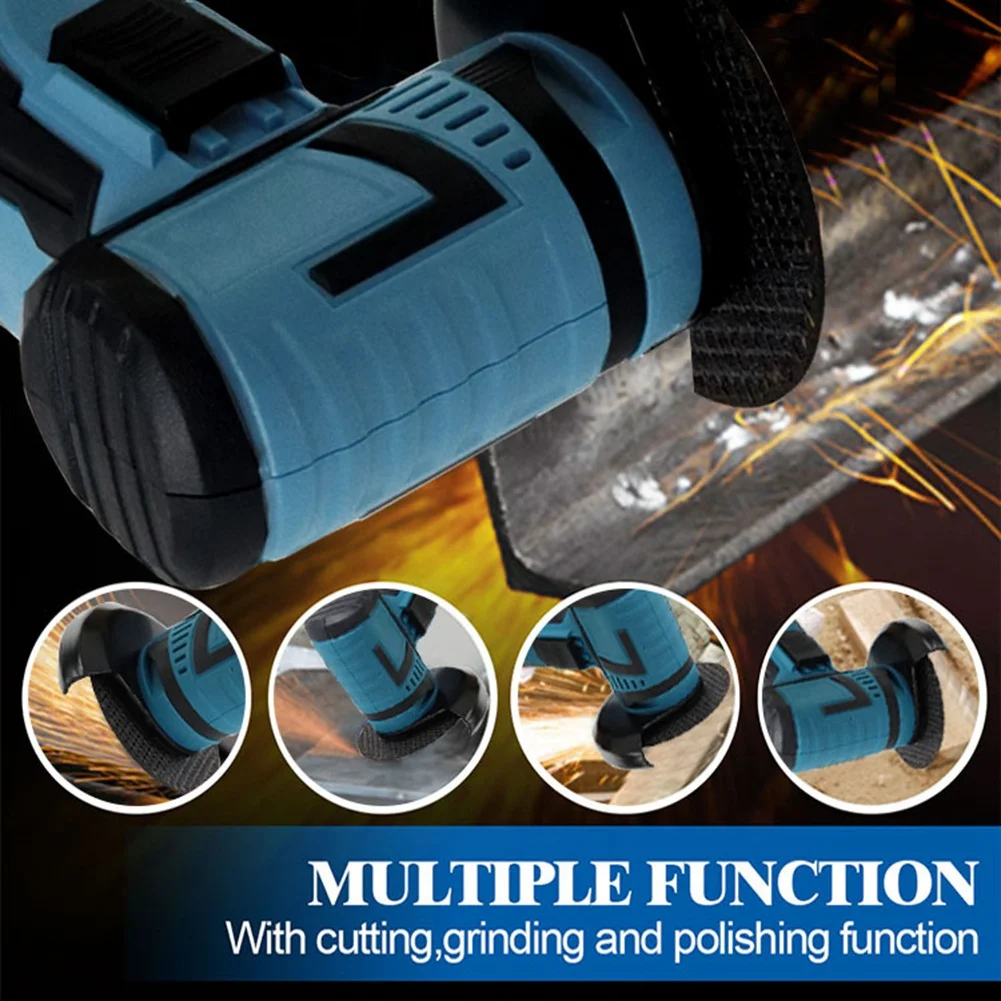 

【Promotion】12V Brushless Angle Grinder 19500Rpm Rechargeable Grinding Tool Mini Polishing Machine For Cutting Diamond Grinder Se